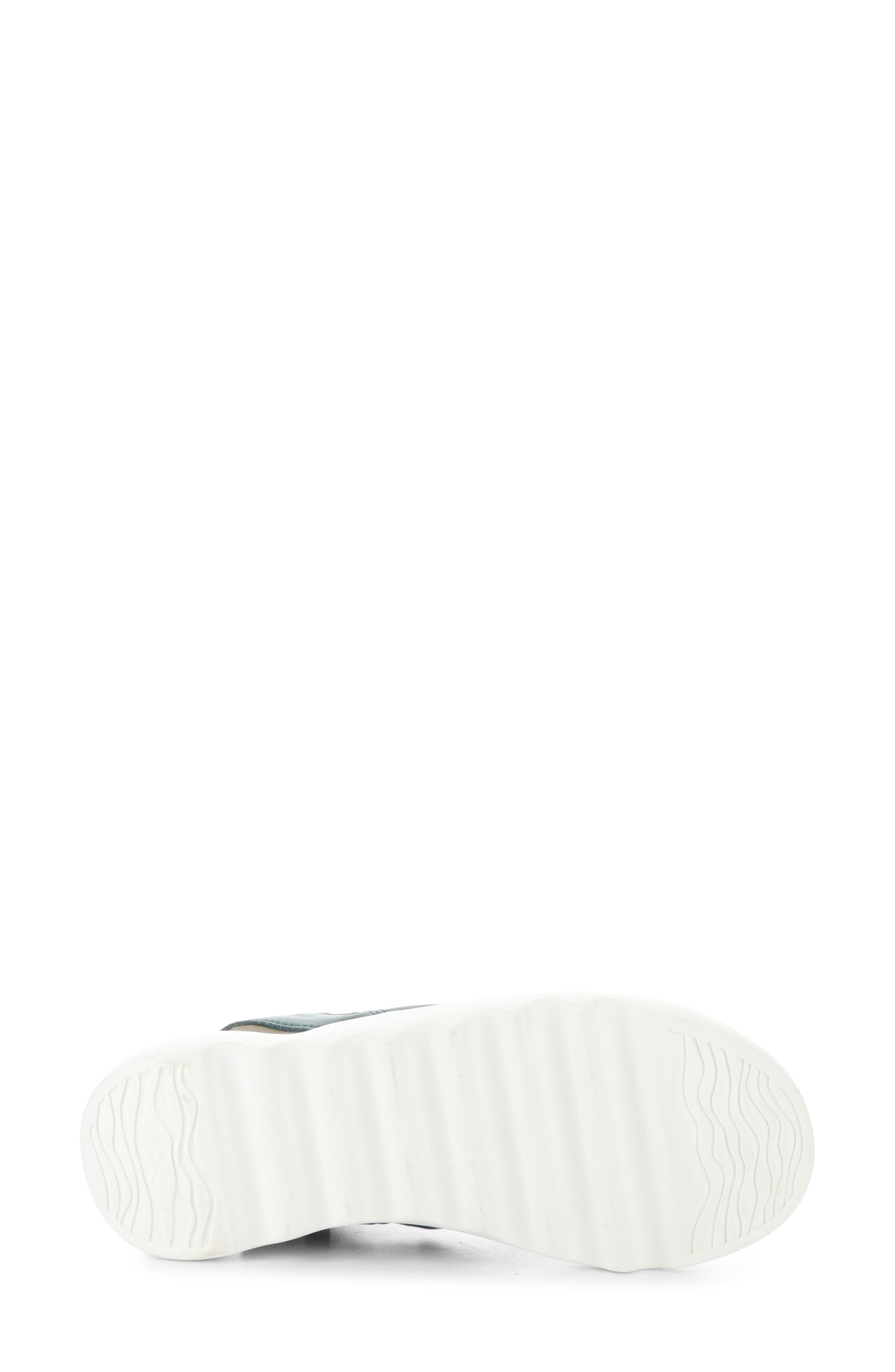 Softinos by Fly London Wish Platform Wedge Sandal, Alternate, color, 005 Teal Smooth Leat