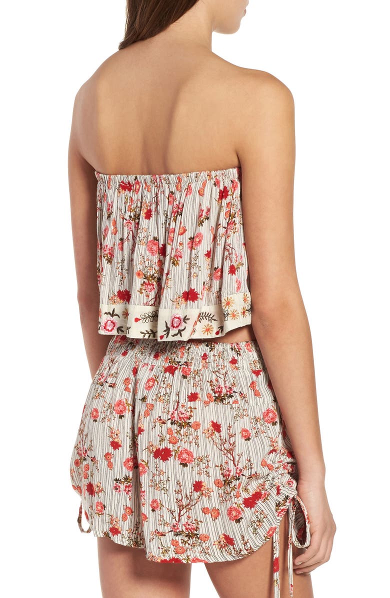Raga Primrose Floral Print Shorts, Alternate, color, 
