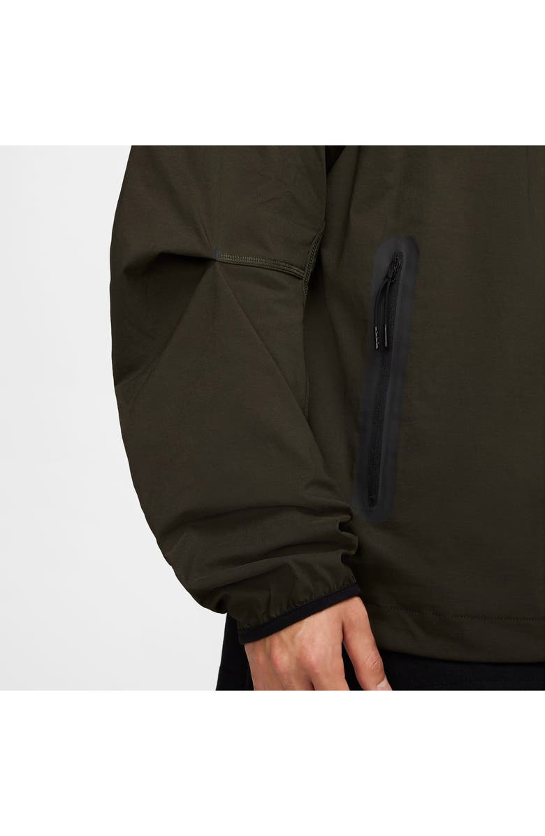 Nike Sportswear Tech Windrunner Jacket, Alternate, color, Sequoia/ Black