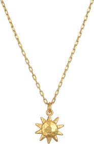 Satya Jewelry Here Comes the Sun Necklace