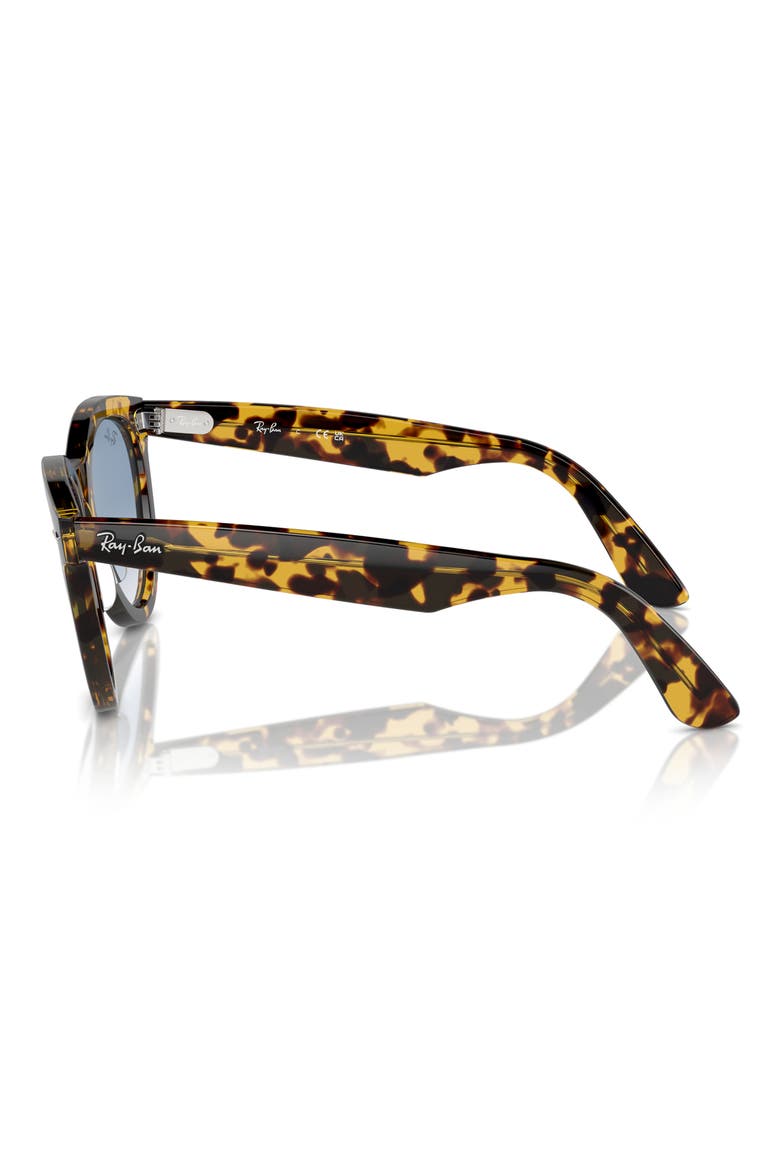 Wayfarer Way 54mm Gradient Oval Sunglasses, Alternate, color, MUSTARD