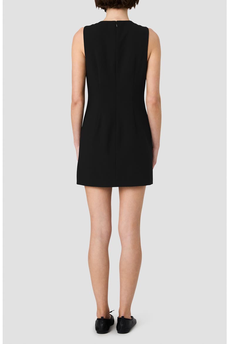 Whisper Sleeveless Minidress, Alternate, color, BLACK