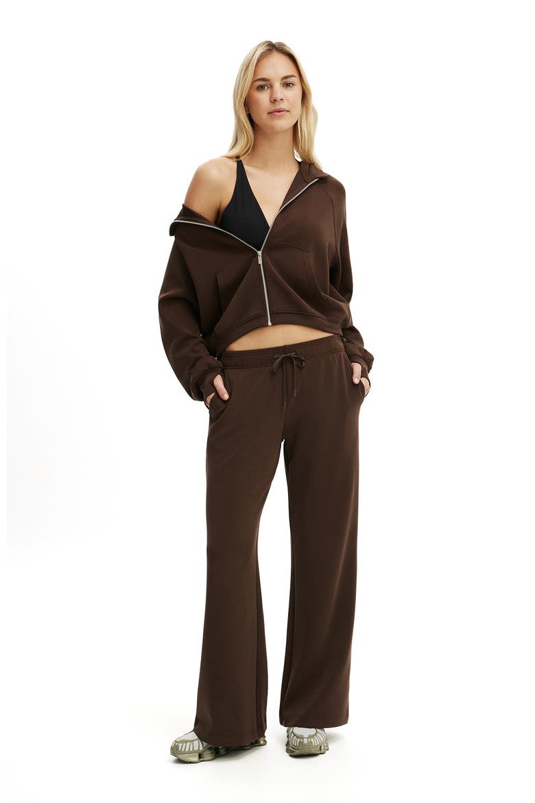 Women's Active Ultimate Soft Wide Leg Pant, Main, color, French Roast