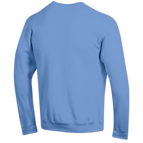 Champion Light Blue Columbia University Basic Arch Fleece Pullover Sweatshirt