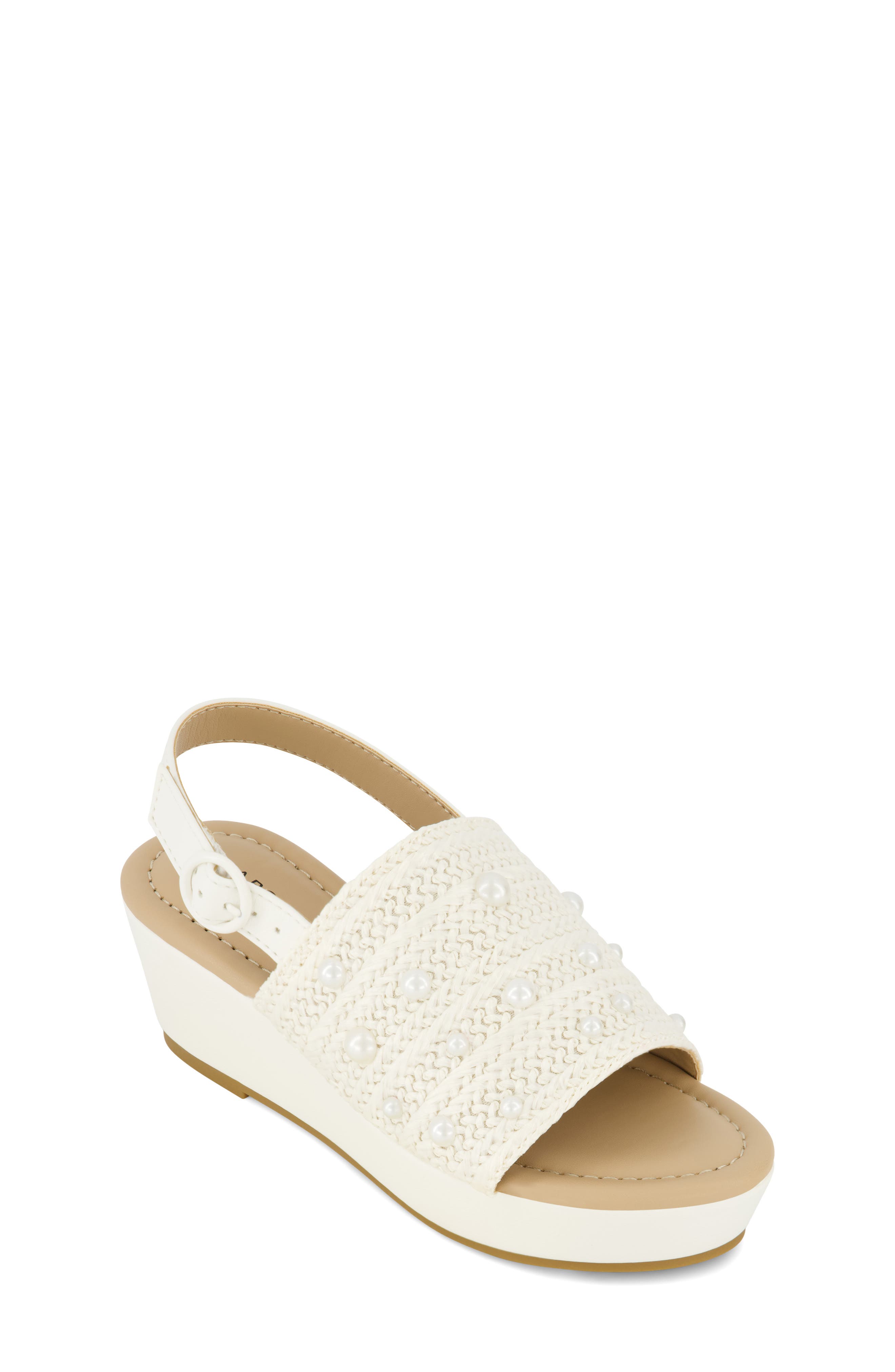 Marc Fisher Kids' Marren Slingback Wedge Sandal, Main, color, 