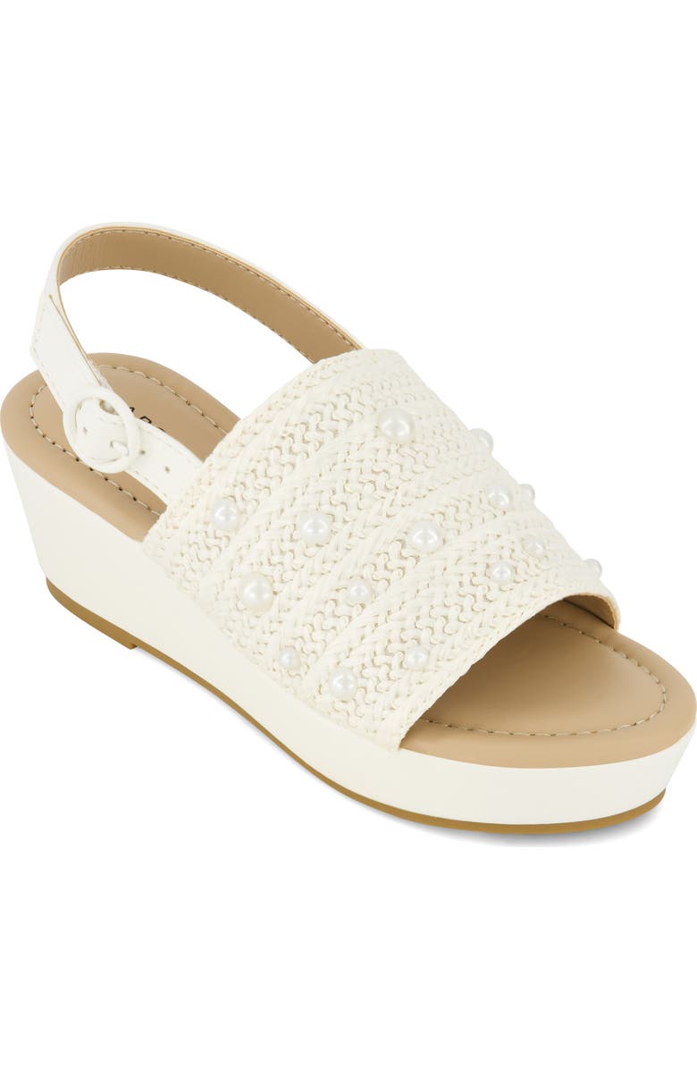 Marc Fisher Kids' Marren Slingback Wedge Sandal, Main, color,