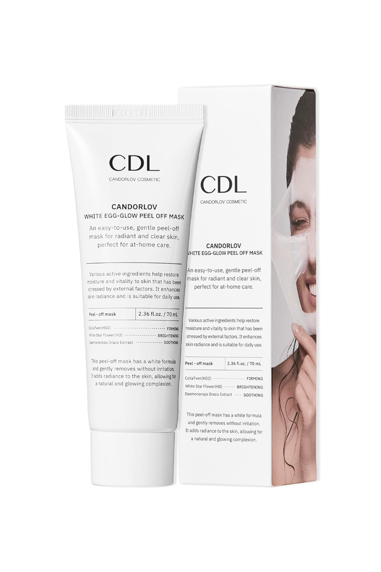 Facial Mask Collagen Pore Spa Wrapping Zero Pain Peel Off 2.36 oz, Main, color, White