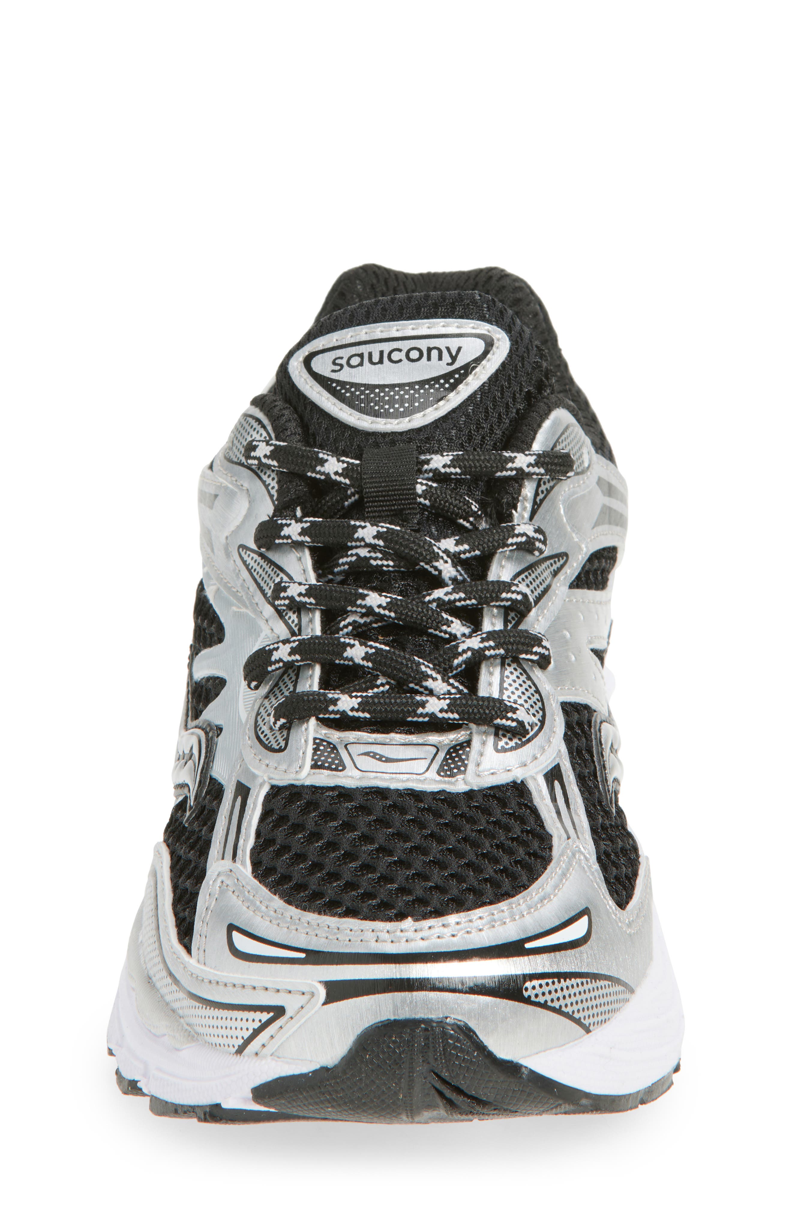 Saucony Kids' ProGrid Omni 9 Sneaker, Alternate, color, Black Silver