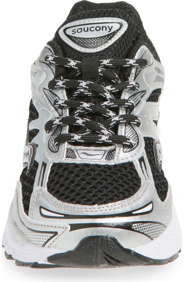 Saucony Kids' ProGrid Omni 9 Sneaker, Alternate, color, Black Silver