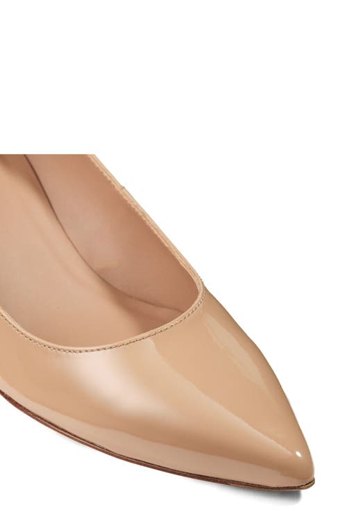 Lk Bennett Audrey Court Pointed Toe Pump In Brown