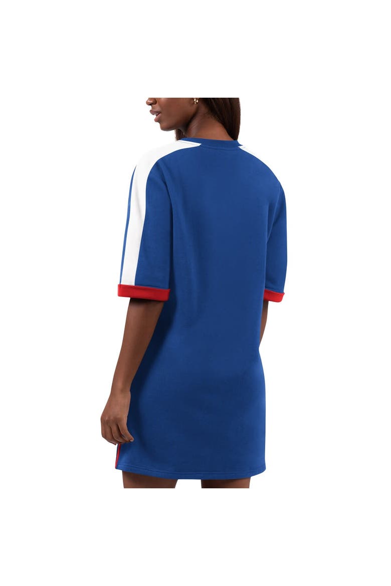 Women's G-III 4Her by Carl Banks Royal New York Giants Flag Sneaker Dress, Alternate, color, Royal