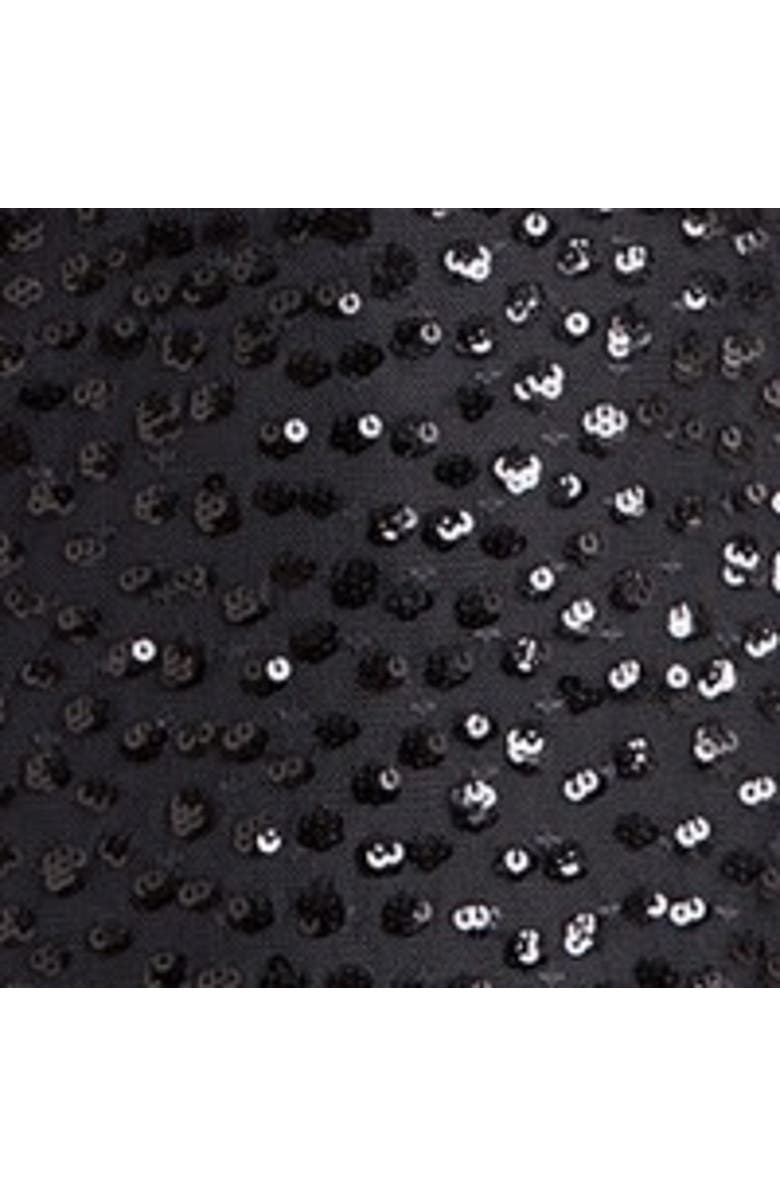 Needle & Thread Dappled Sequin Long Sleeve Ankle Gown, Alternate, color, Graphite