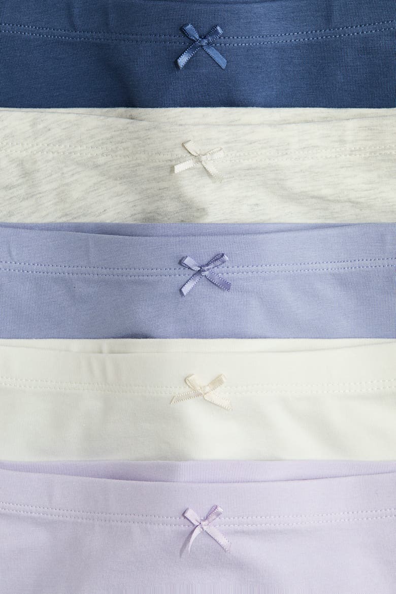 10-pack Cotton Boxer Briefs, Alternate, color, Light purple/blue
