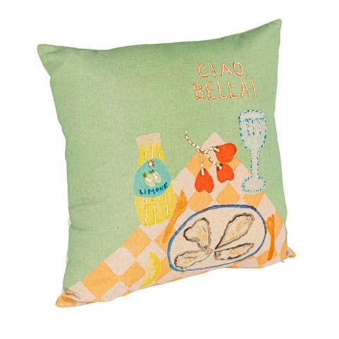 Ciao Bella Tablescape Pillow, Multicolor