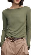 MANGO Boatneck Top