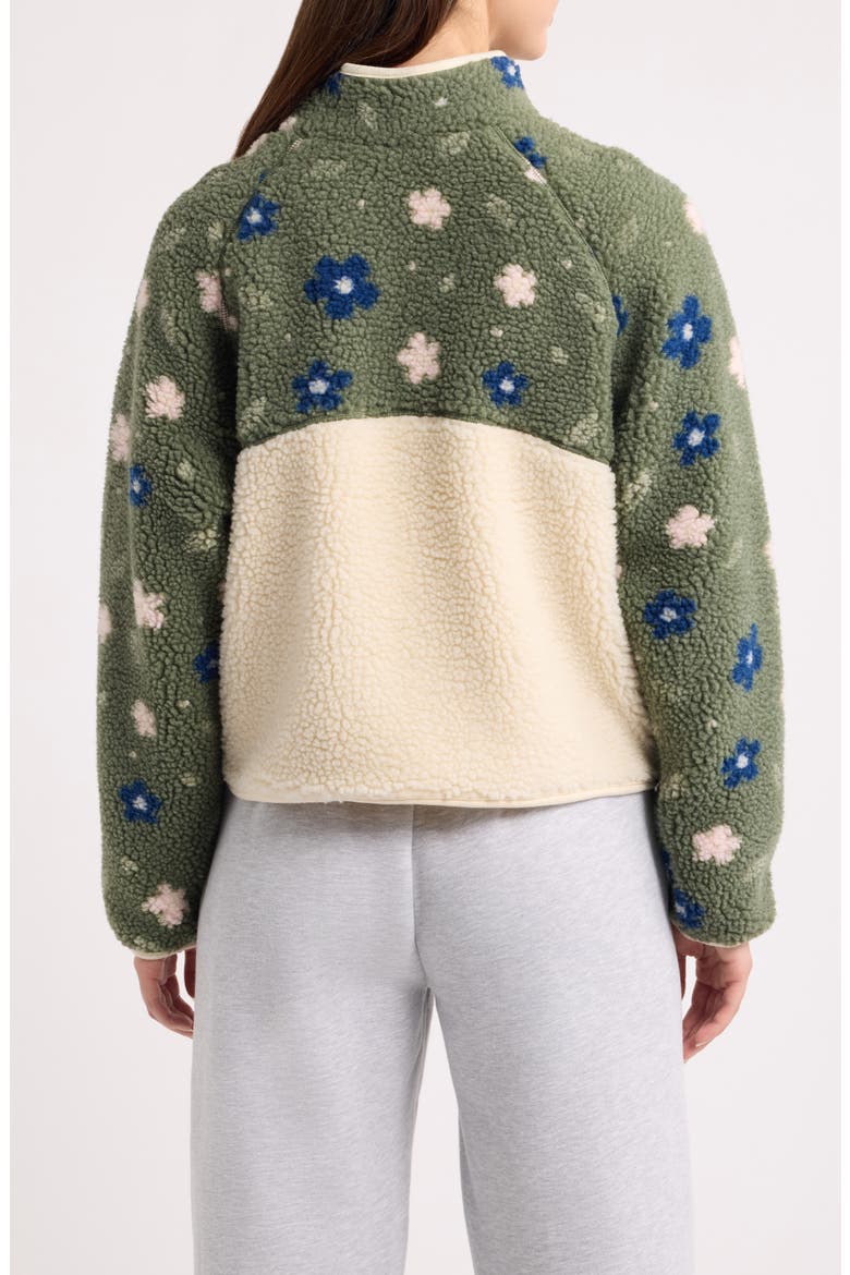Sage Garden Macie Fleece Jacket, Alternate, color, OFF WHITE