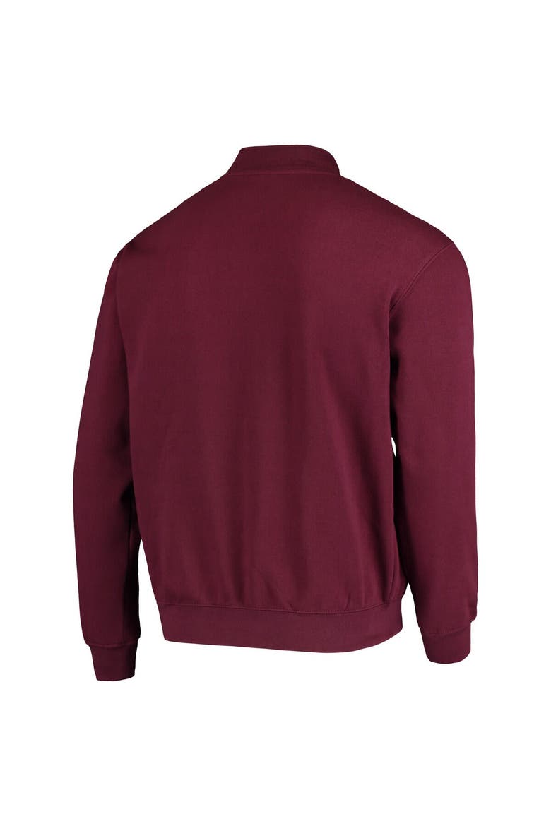 Men's Colosseum Maroon Montana Grizzlies Tortugas Logo Quarter-Zip Jacket, Alternate, color, Maroon