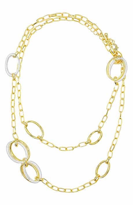 Granduer Link Layered Necklace