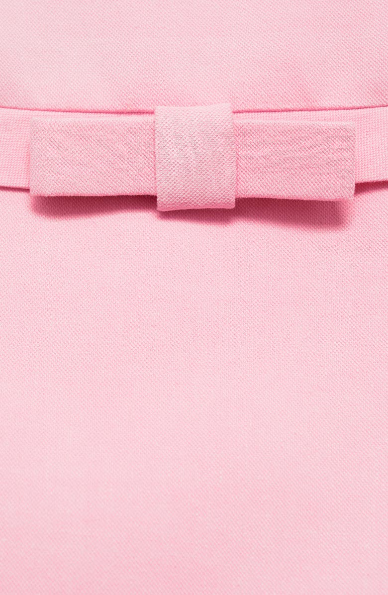 MANGO Decorative Bow Miniskirt, Alternate, color, 