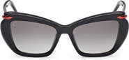 Christian Louboutin 53mm Geometric Sunglasses