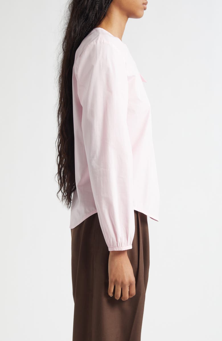 Ashley Williams Bow Detail Poplin Shirt, Alternate, color, Pink