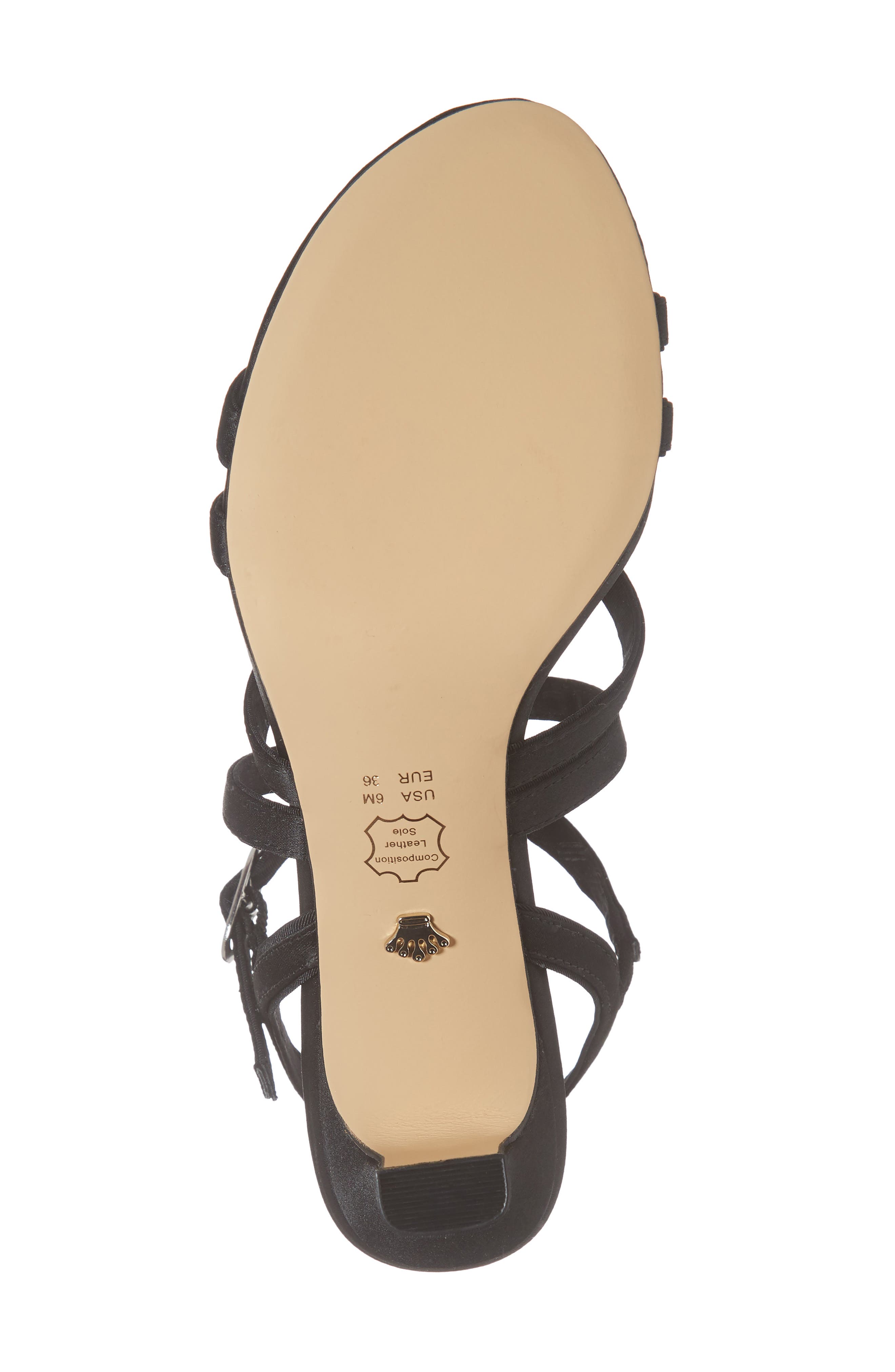 Nina Genaya Strappy Evening Sandal, Alternate, color, 