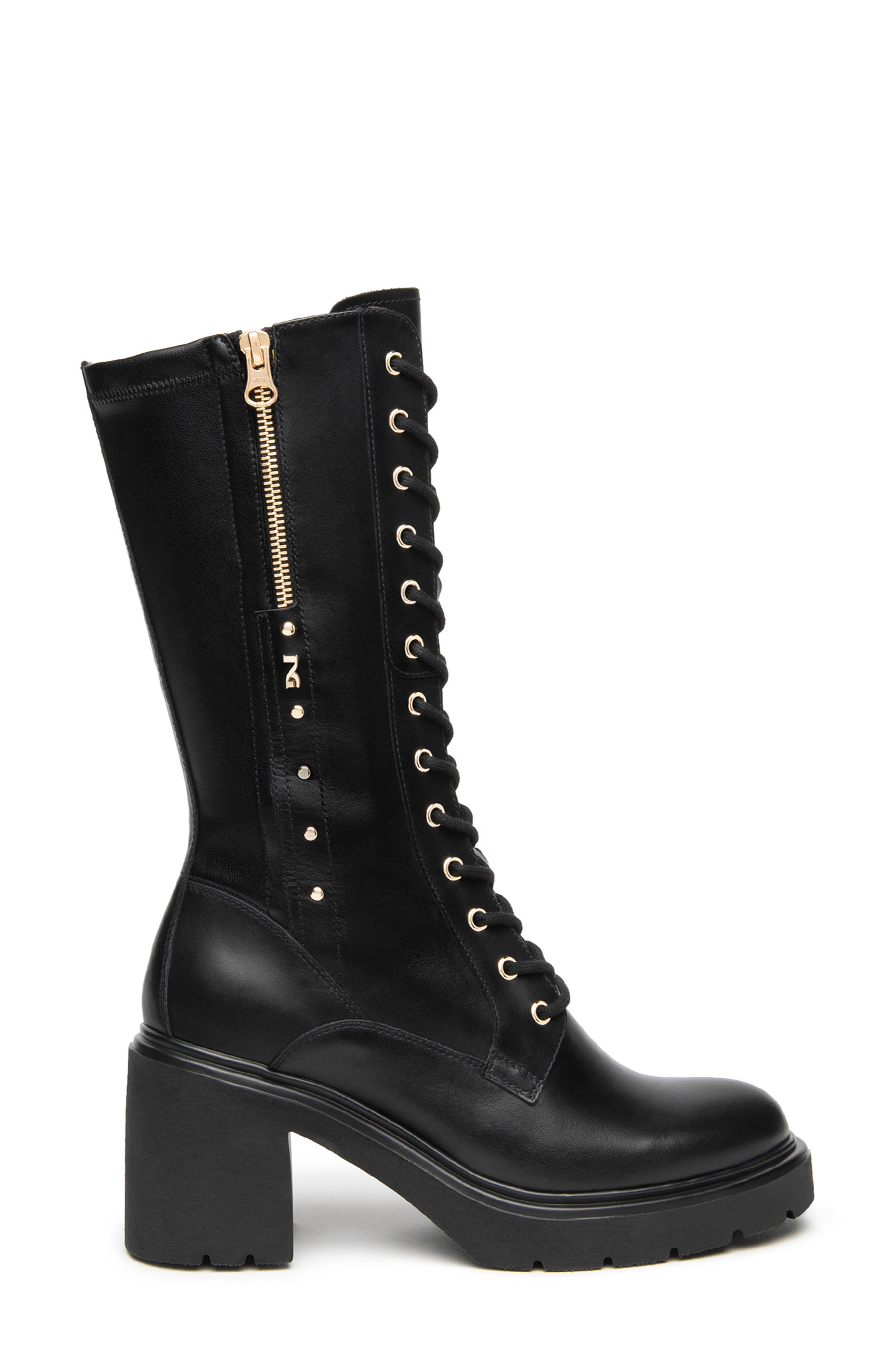 Stretch Combat Boot, Alternate, color, BLACK