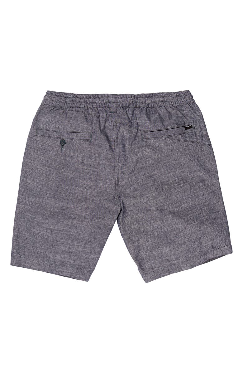 Volcom Frickin' Mix Stretch Cotton Shorts, Alternate, color, Blue