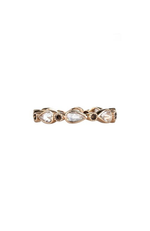Sethi Couture Fine Vine Diamond Ring in Rose Gold/Diamond 