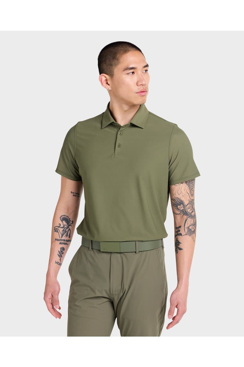 Golf Polo  Classic, Main, color, Army Green