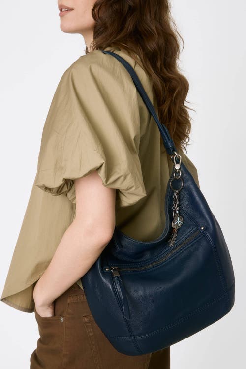 The Sak Sequoia Hobo Leather Bag In Green