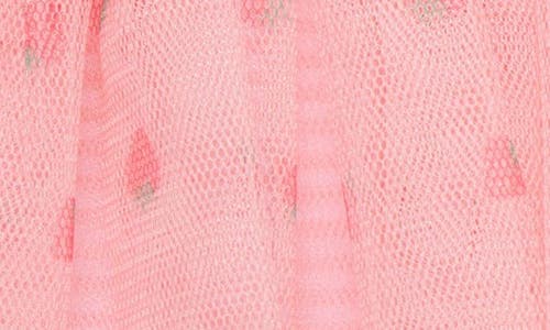 Shop Little Me Strawberry Bodysuit, Skirted Leggings & Headband Set In Pink