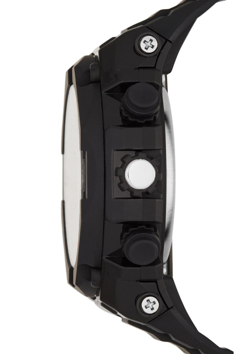 El Segundo Digital & Analog Sport Watch, 50mm, Alternate, color, BLACK