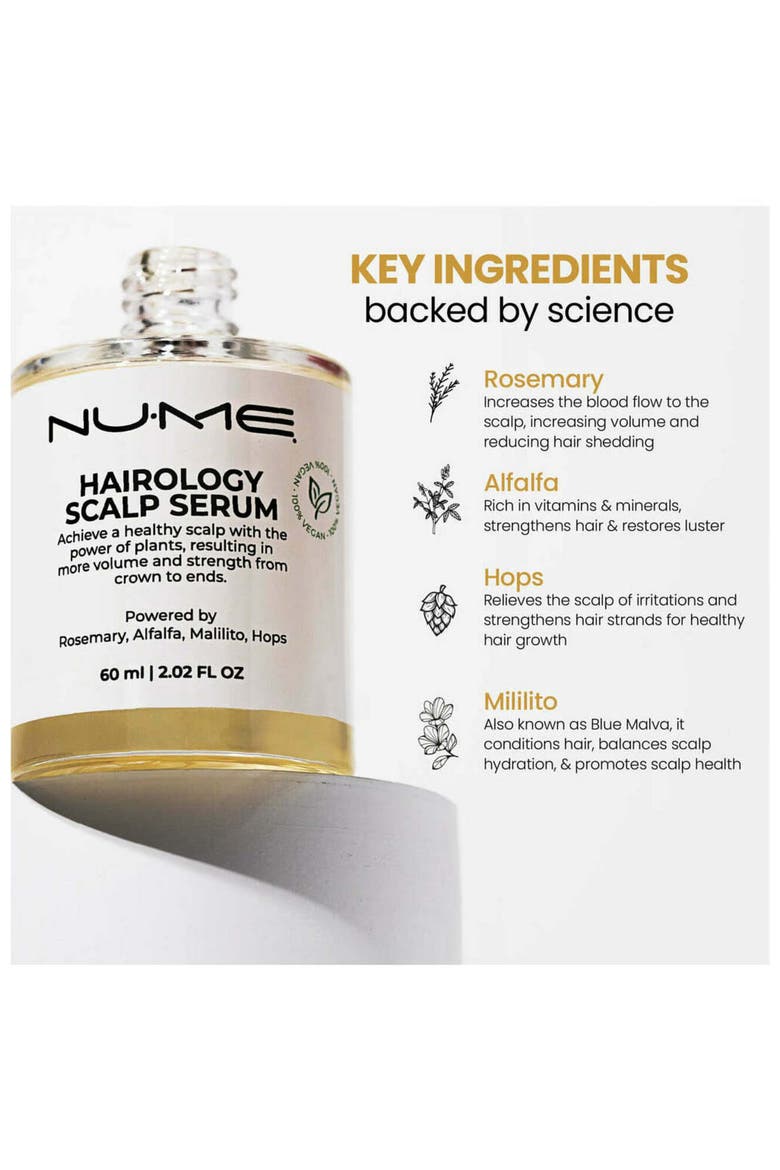 Vegan Scalp Support Serum | Daily care for thinning hair, Alternate, color, clear