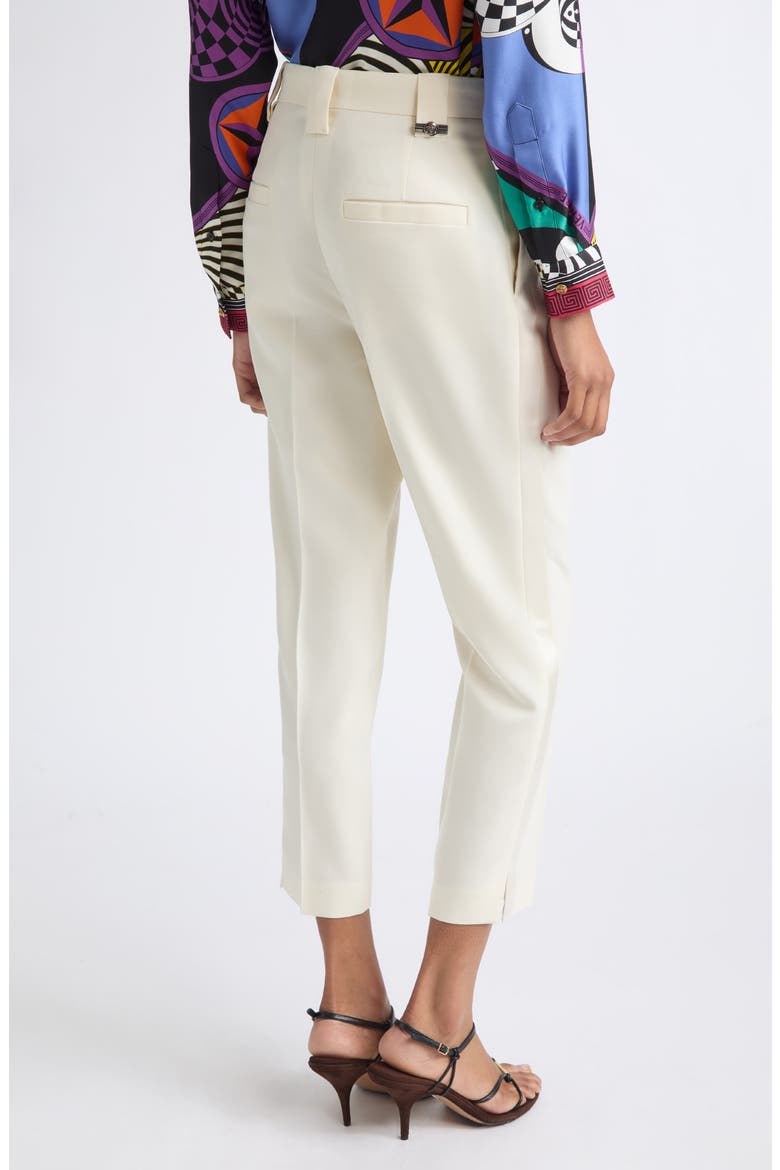 Stretch Wool Evening Narrow Leg Pants, Alternate, color, WOOL WHITE