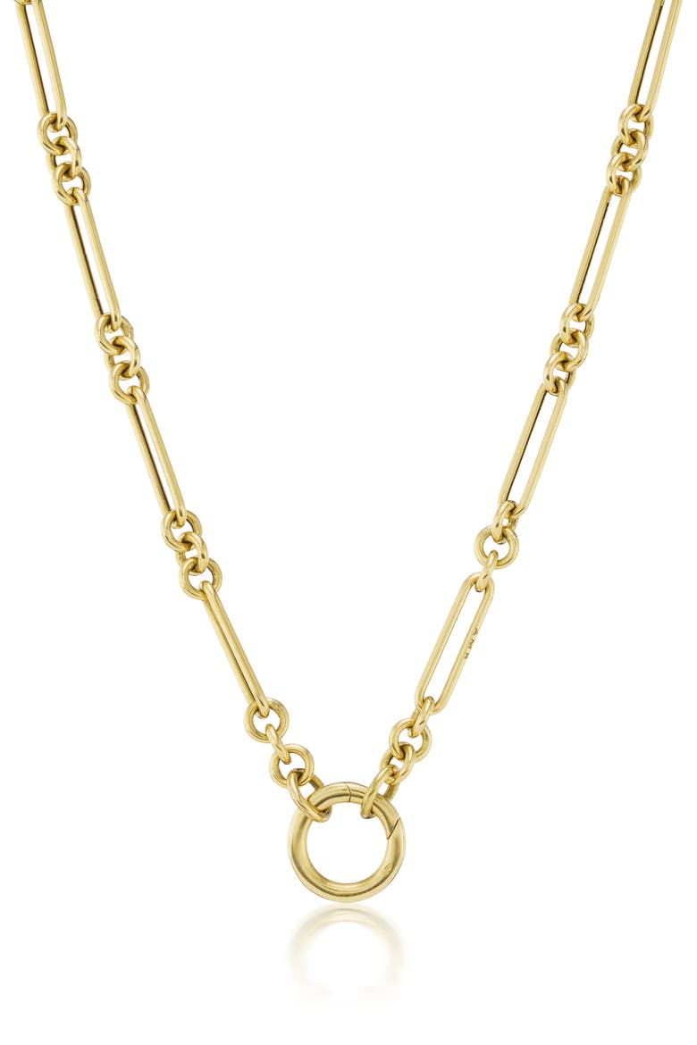 Francesca Chain Necklace, Main, color, Yellow Gold