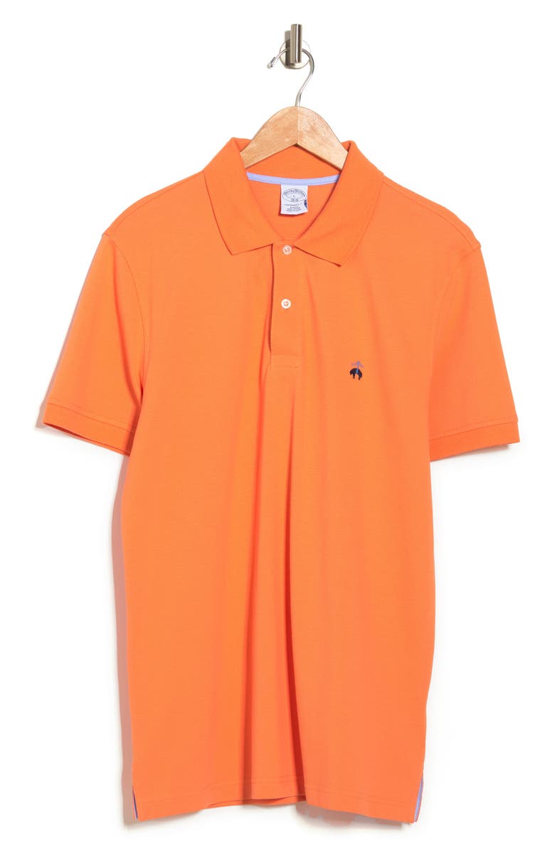 Brooks Brothers Pique Polo Shirt, Alternate, color, 