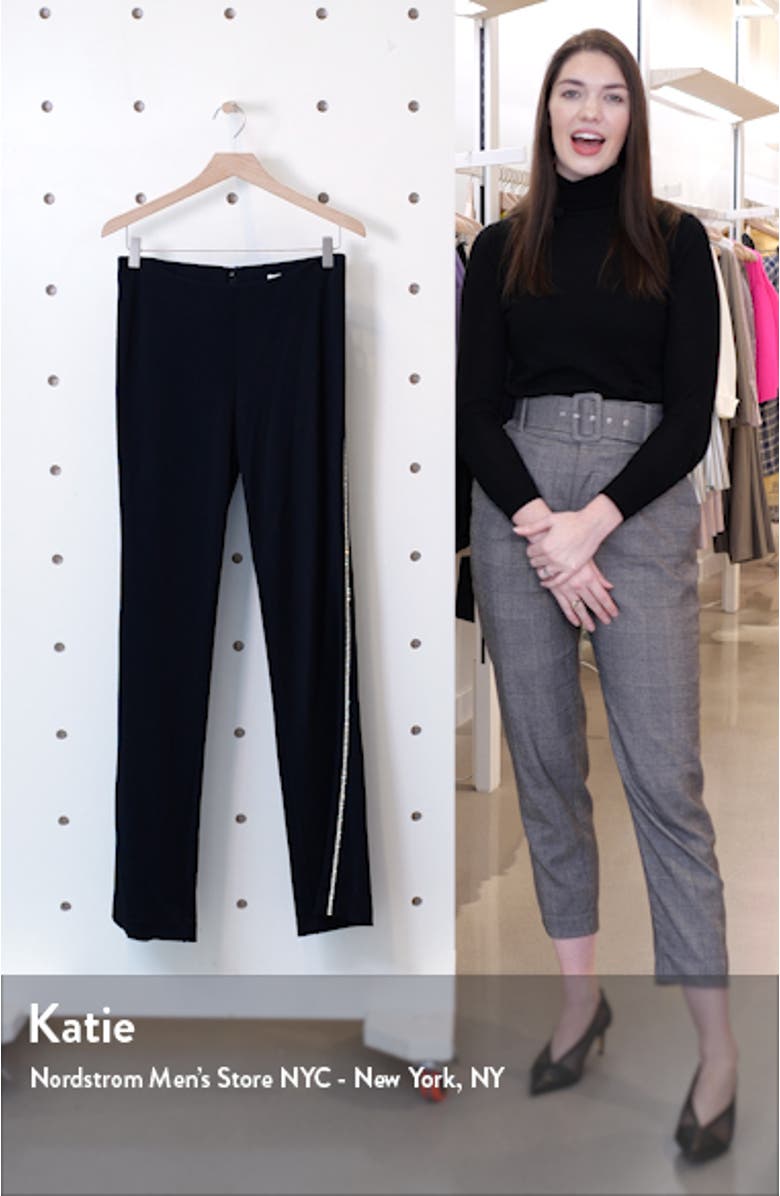 Crystal Stripe Flare Pants, sales video thumbnail