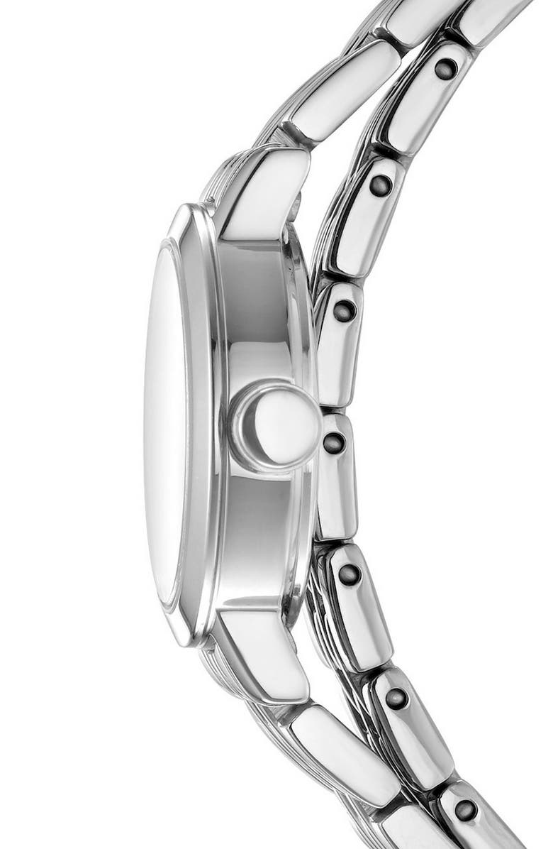 DKNY L 176 Bracelet Watch, Alternate, color, Black/ Silver