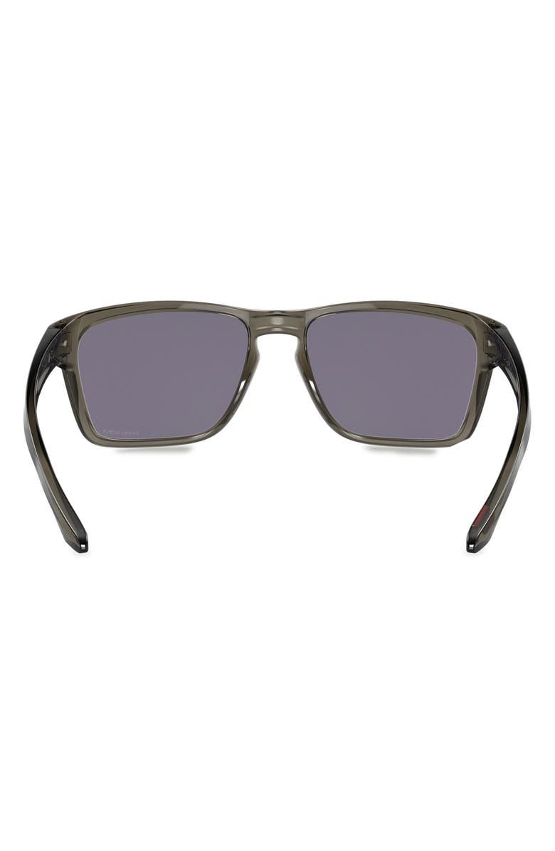 Oakley Sylas 57mm Prizm<sup>™</sup> Rectangular Sunglasses, Alternate, color, Grey Smoke