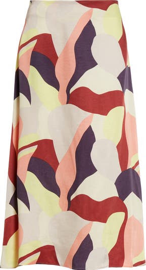 Marimekko Kreppi Kamelia Midi Skirt | Nordstromrack