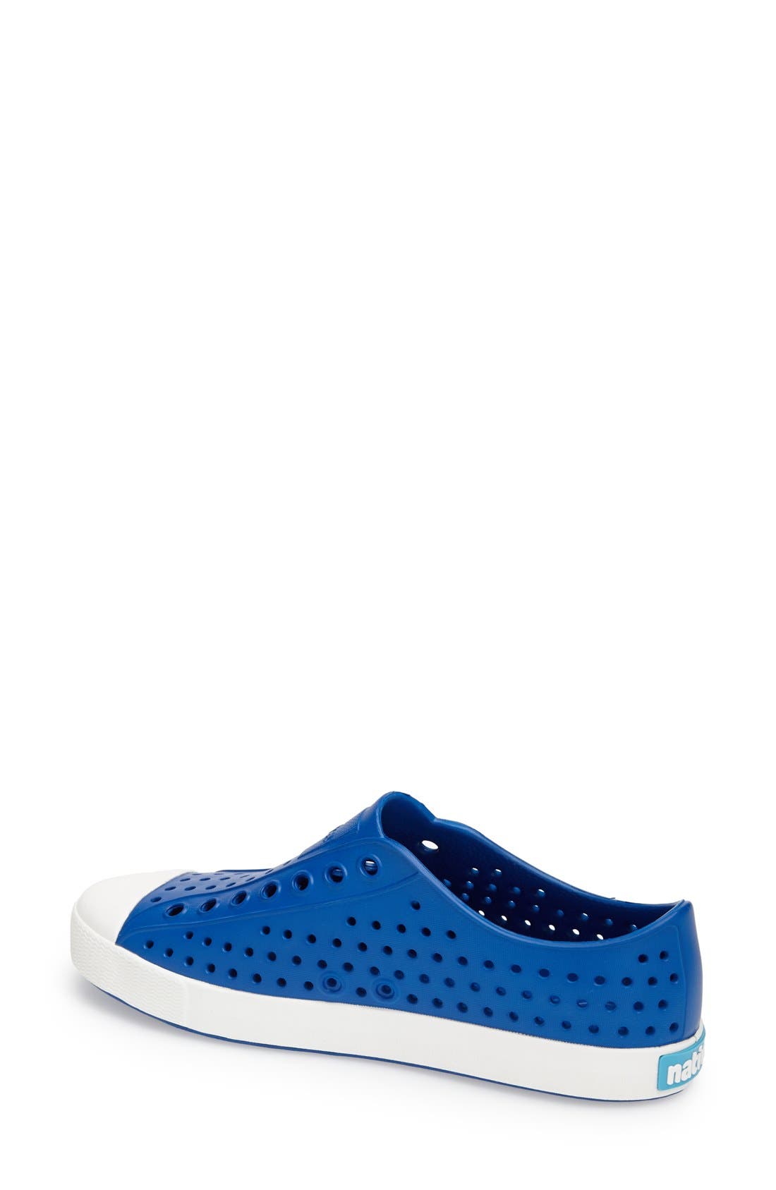 Shoes Jefferson Vegan Perforated Sneaker, Alternate, color, VICBL/SHLWHT