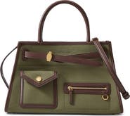 Veronica Beard Dash Cargo Top Handle Bag