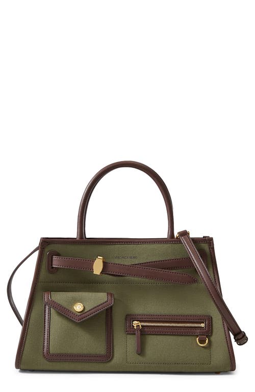 Veronica Beard Dash Cargo Top Handle Bag In Green