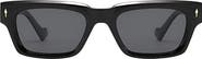Fifth & Ninth Cole 50mm Polarized Rectangular Sunglasses