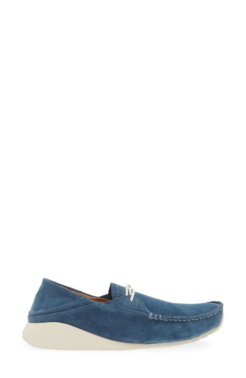 Olukai Kaa Genuine Suede Driver In Blue