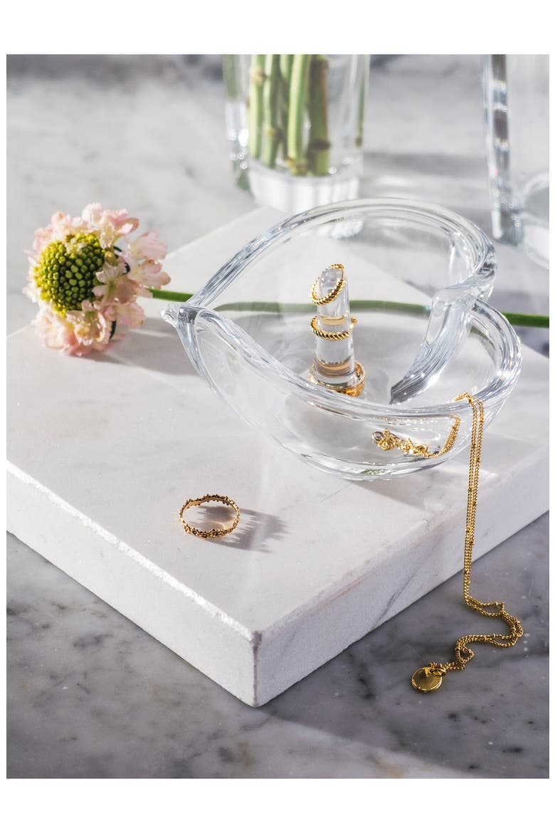 Heart Crystal Ring Holder, Alternate, color, CLEAR