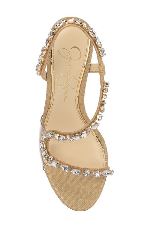 Jessica Simpson Jaycin Sandal In Natural Raffia
