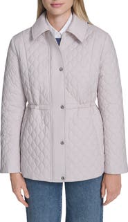 Cole Haan Honeycomb Quilted Jacket
