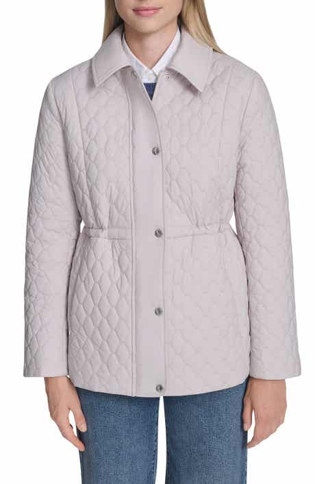 Cole Haan Honeycomb Quilted Jacket